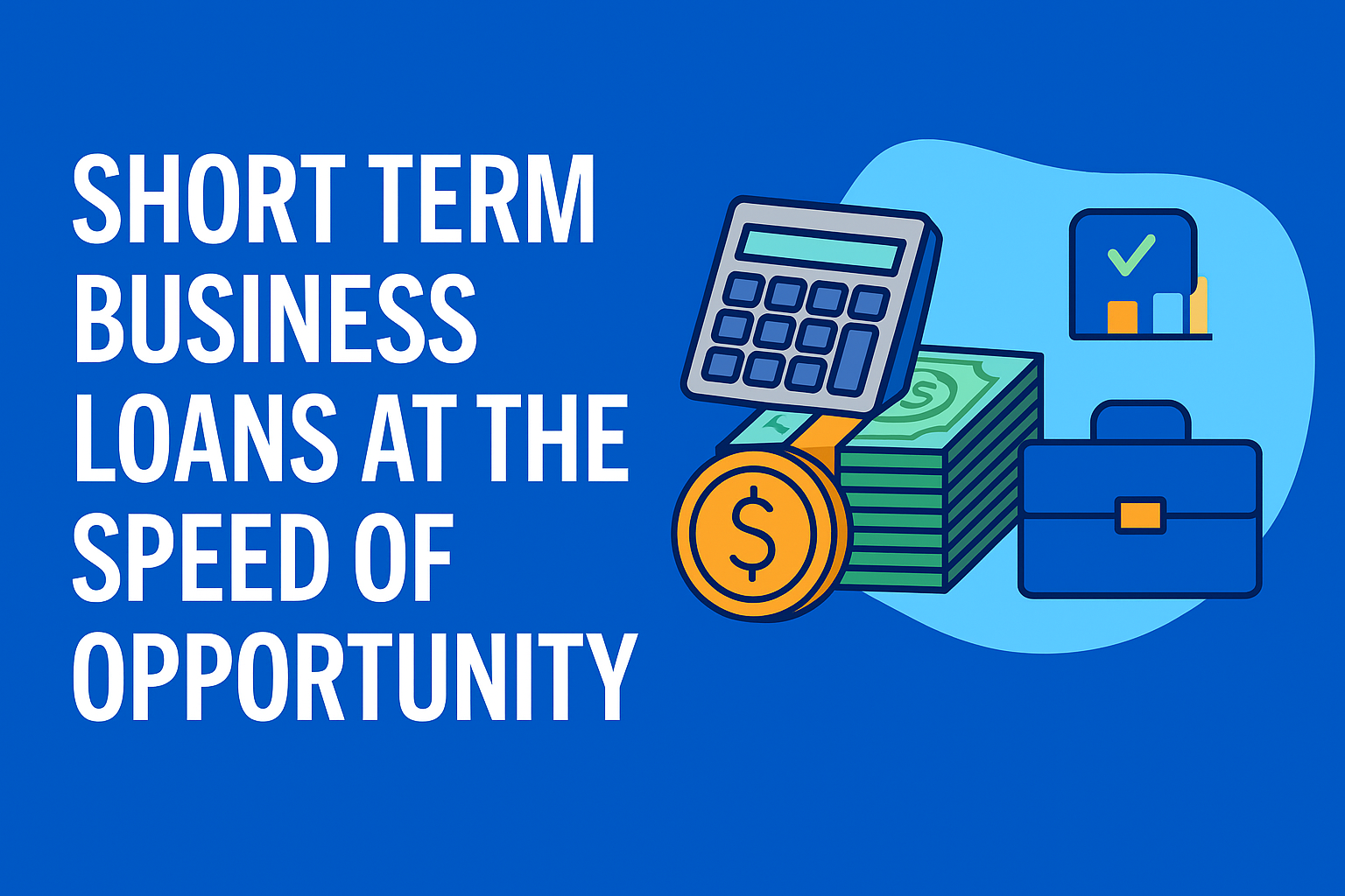Short Term Business Loans at the Speed of Opportunity